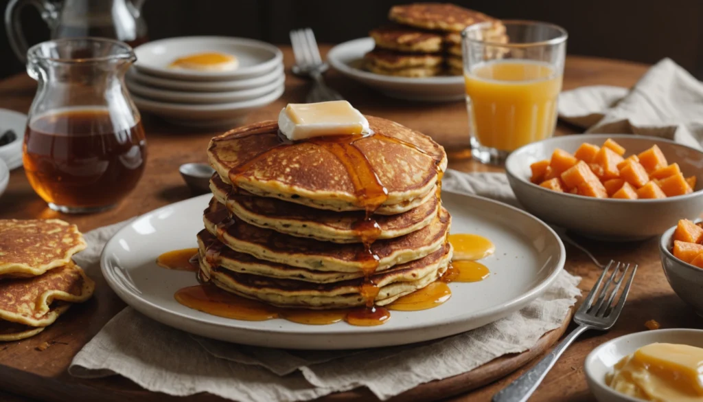 recette pancake patate douce