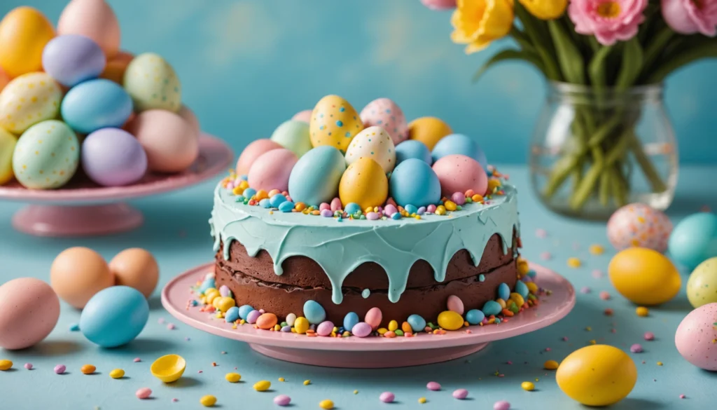 gateau oeufs de paques