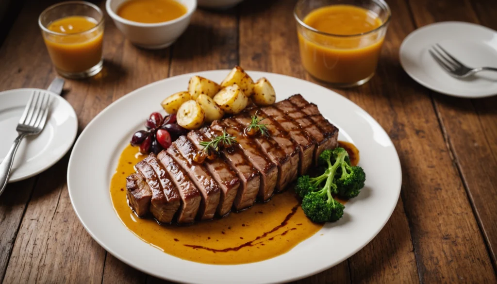 recette araignée de porc miel moutarde