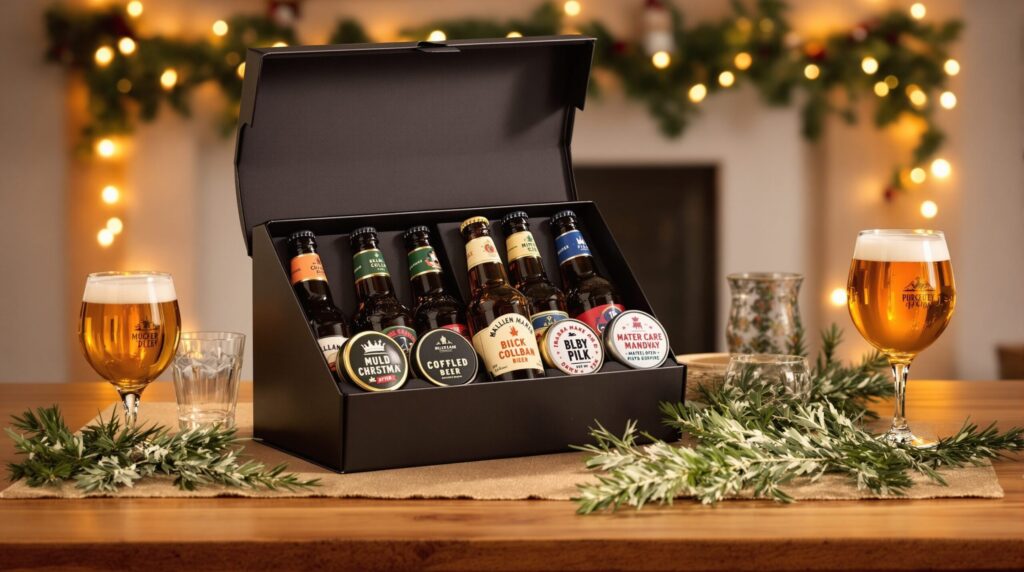 coffret biere noel