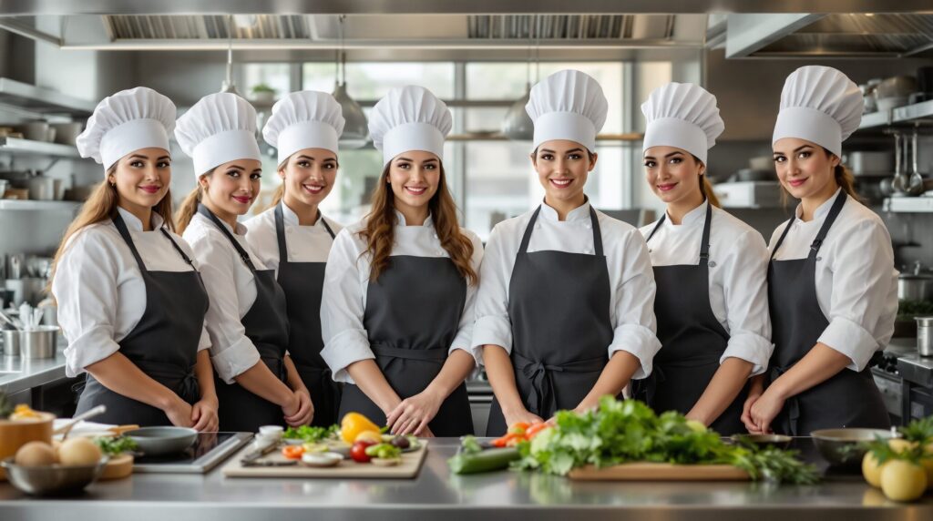 chef cuisinière française